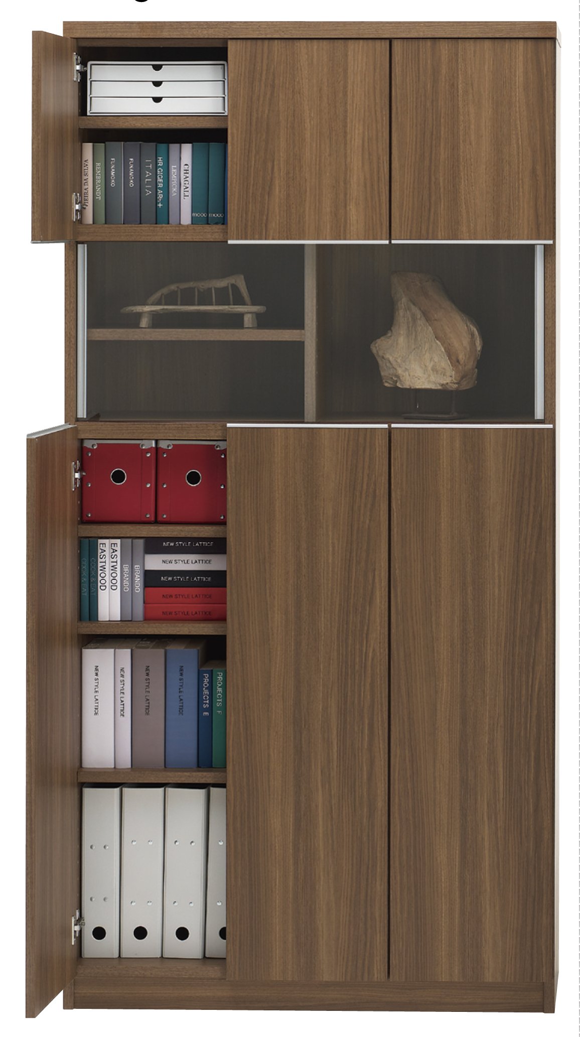 その他ブランド / 棚・キャビネットその他 Amazon｜フナモコ マルチキャビネット 【幅90×高さ180cm】 リアル